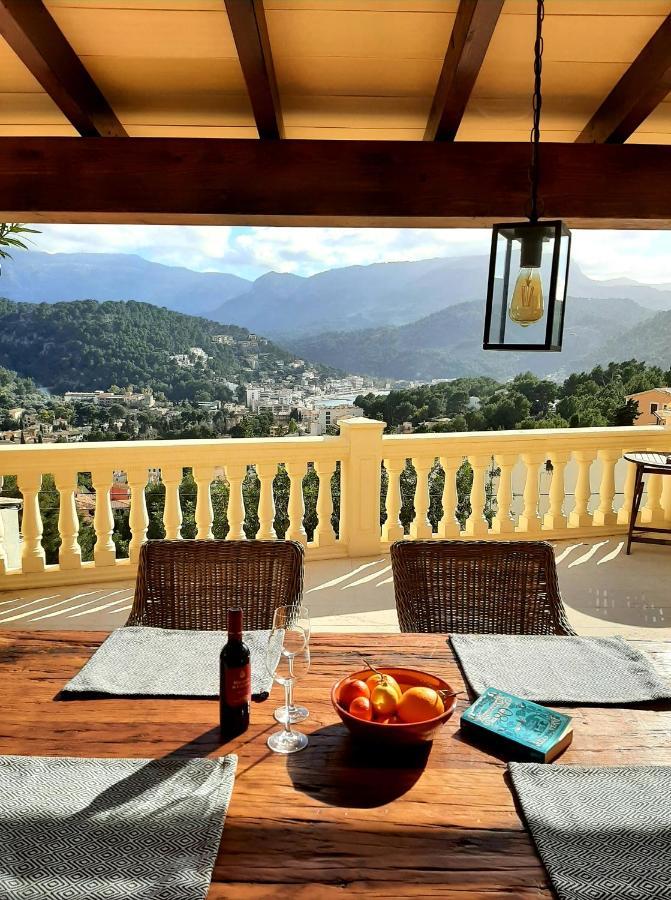Casa Sol With Private Terrace, Garden, Pool, Beautiful View Apartment Puerto de Sóller Ngoại thất bức ảnh