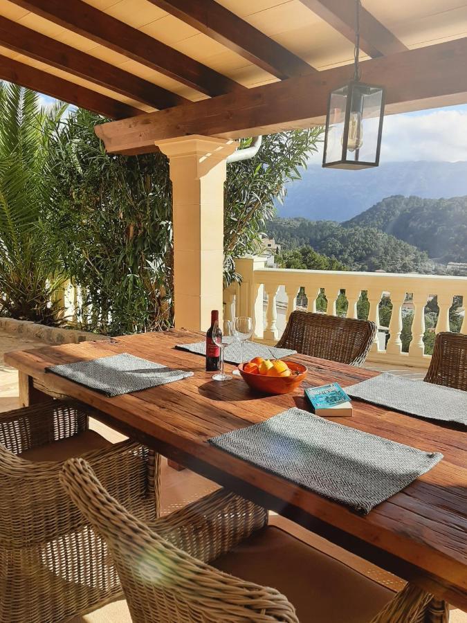 Casa Sol With Private Terrace, Garden, Pool, Beautiful View Apartment Puerto de Sóller Ngoại thất bức ảnh