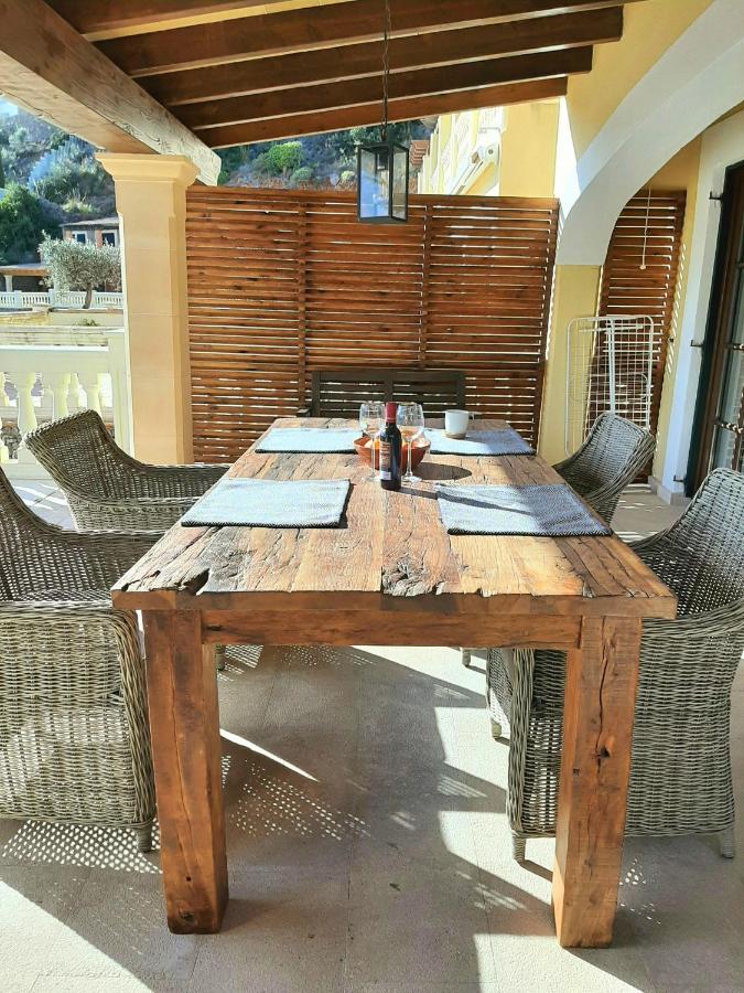 Casa Sol With Private Terrace, Garden, Pool, Beautiful View Apartment Puerto de Sóller Ngoại thất bức ảnh